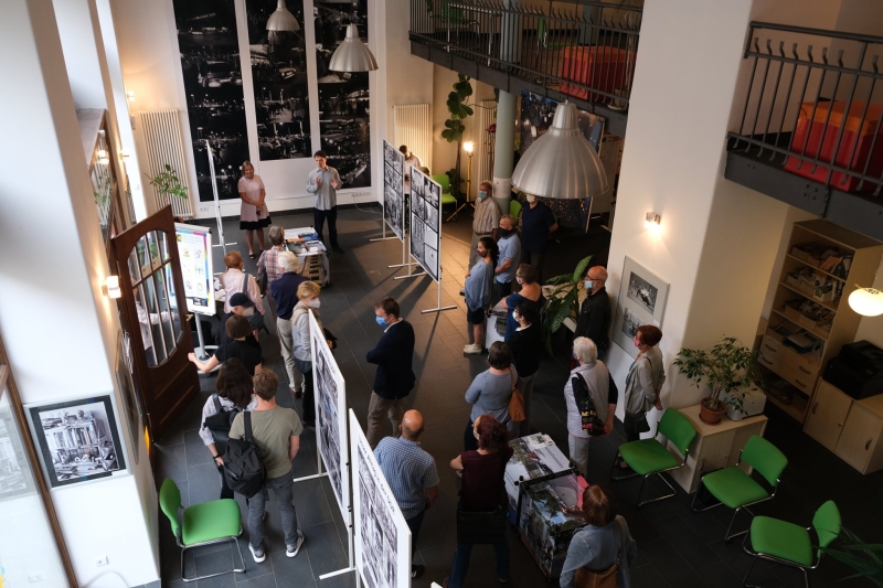 Im Infozentrum, Foto: Magistralenmanagement