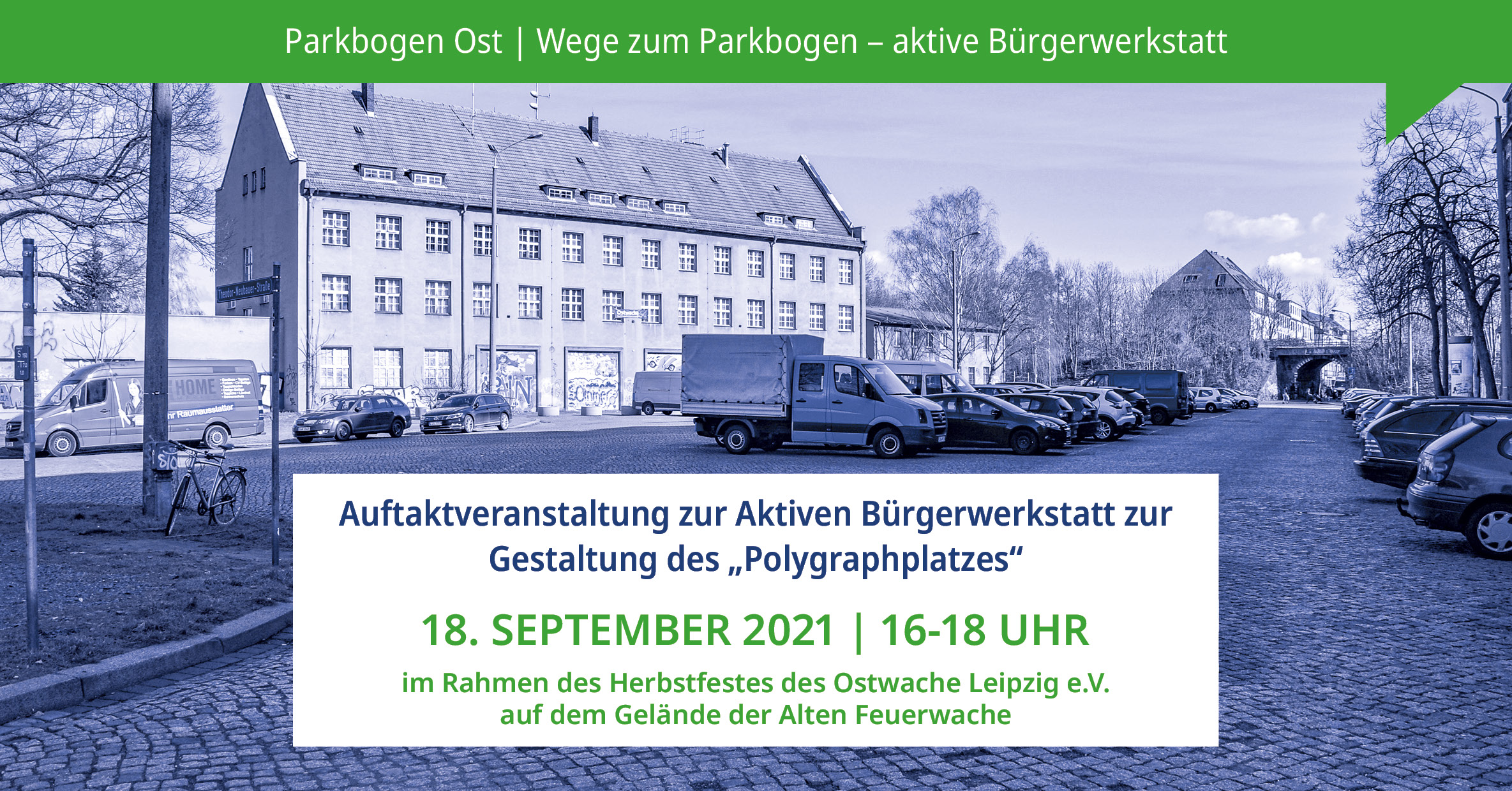 Auftaktveranstaltung zur Aktiven Bürgerwerkstatt zur Gestaltung des „Polygraphplatzes“