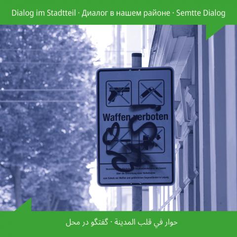 Bannerbild Dialogveranstaltung Waffenverbotszone