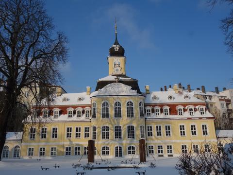 Das Gohliser Schlösschen im Schneee